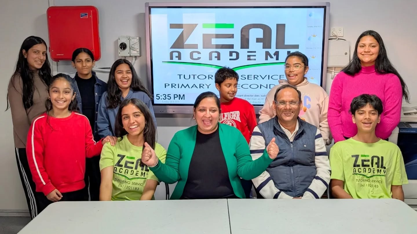 Zeal academy students